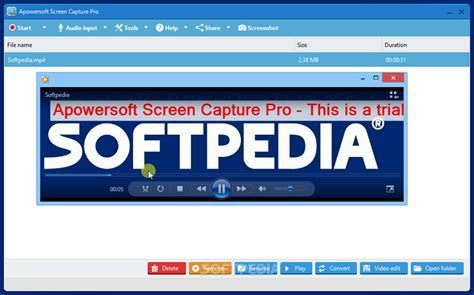 Free download of Portable Apowersoft Video Shoot 6. 4